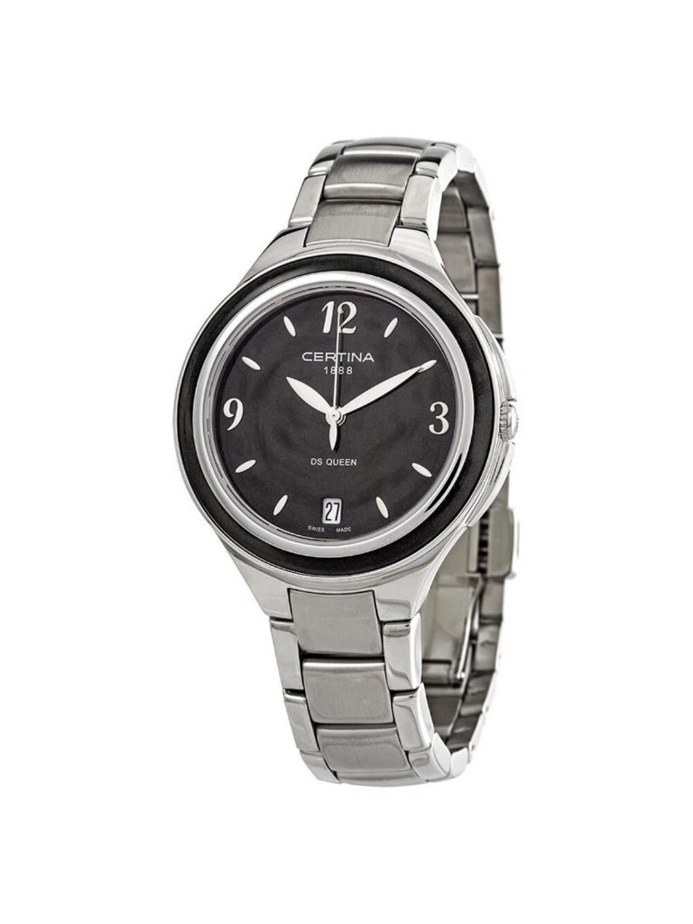 NWT Certina DS Queen Black Dial Ladies Watch
